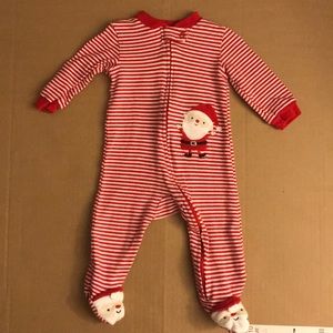 SOLD❌Christmas footed play/sleeper
